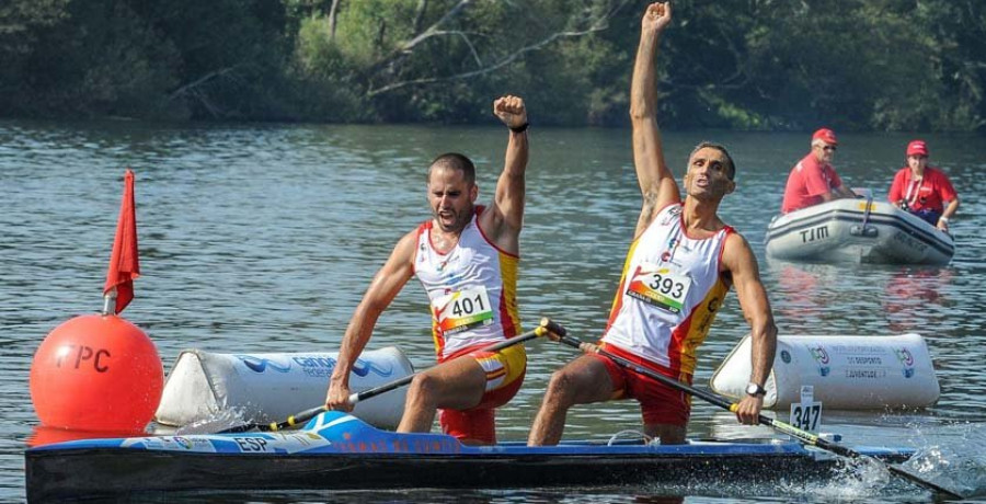 Diego Romero y Óscar Graña conquistan el título en C2 en Portugal