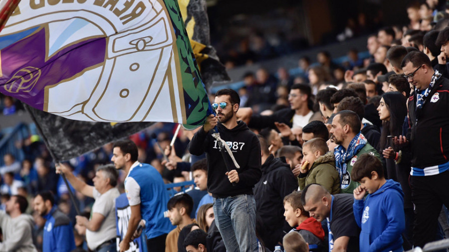 Miedo al cemento este mediodía  en Riazor