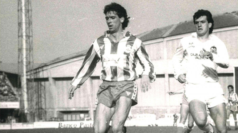 Portela, el primer ‘machete’ del Depor de los años 80