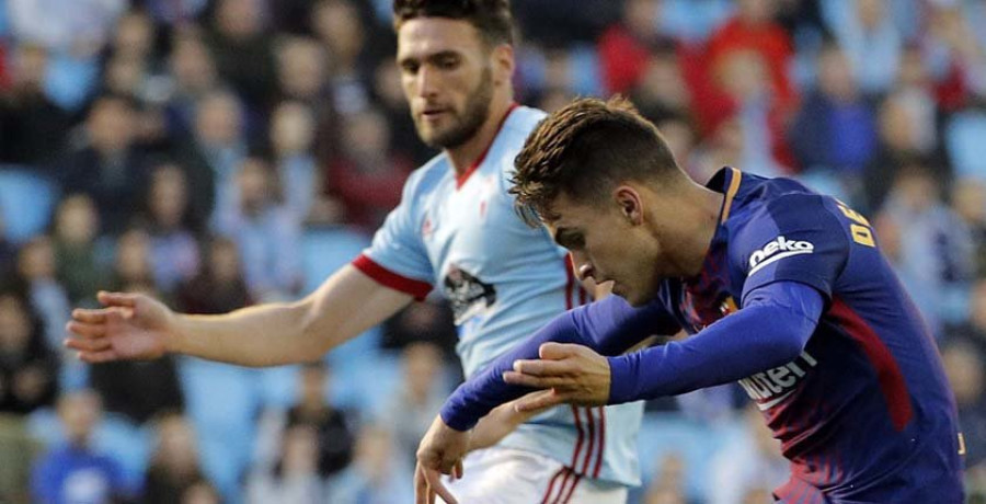 El Barcelona sobrevive en Balaídos al acoso de un Celta peleón