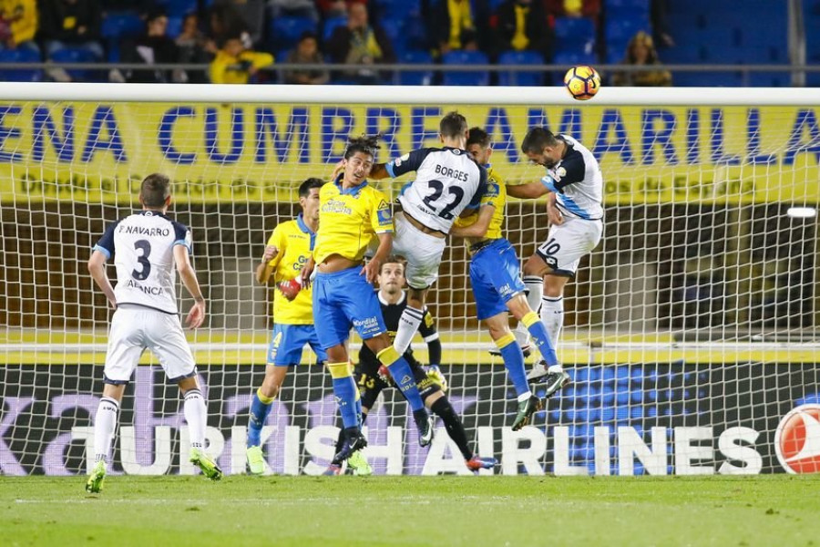 En directo: UD Las Palmas - RC Deportivo (1-1)