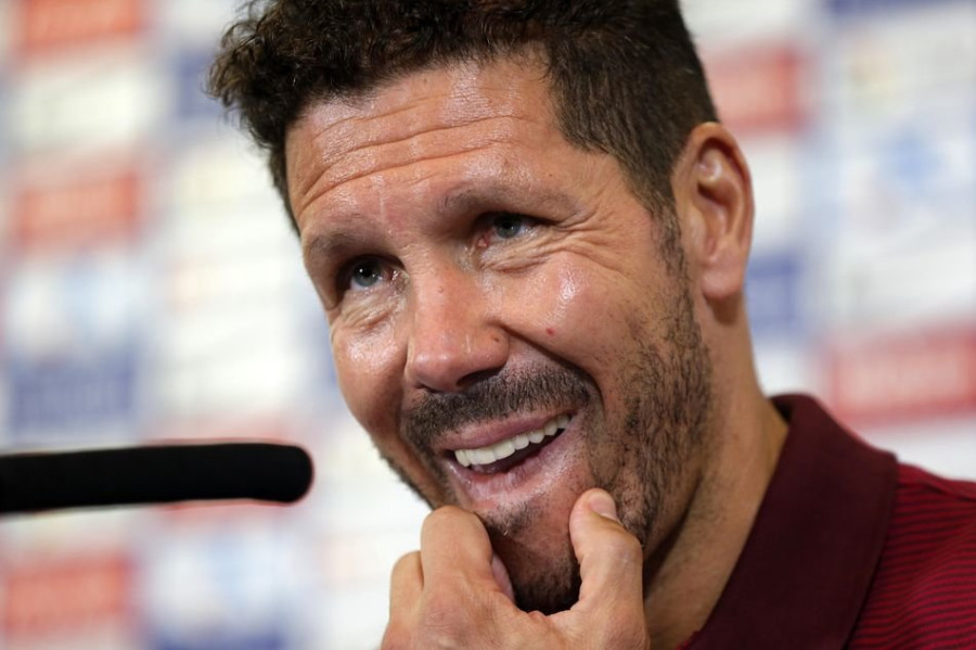 Simeone: "Estar siempre en el partido nos dio la posibilidad de ganarlo"