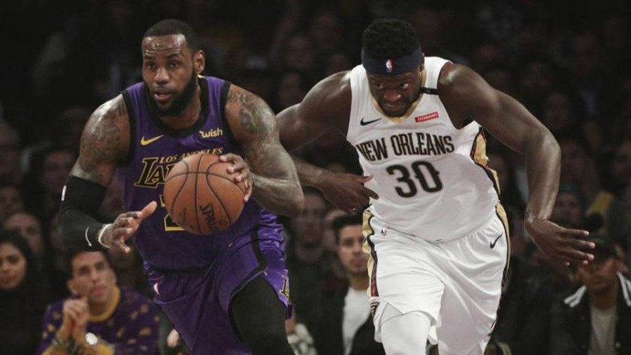 LeBron James lleva a los Lakers a la cuarta posición del Oeste