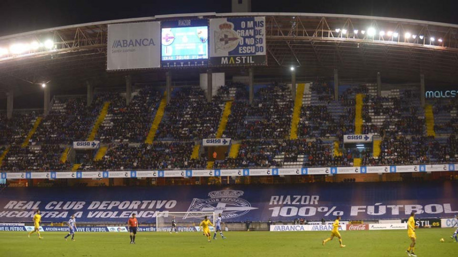 Solo ha perdido un partido con el Málaga en Riazor