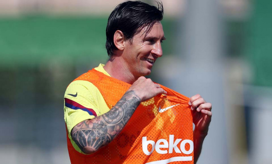 Messi, “ansioso” por volver a competir y acabar la temporada