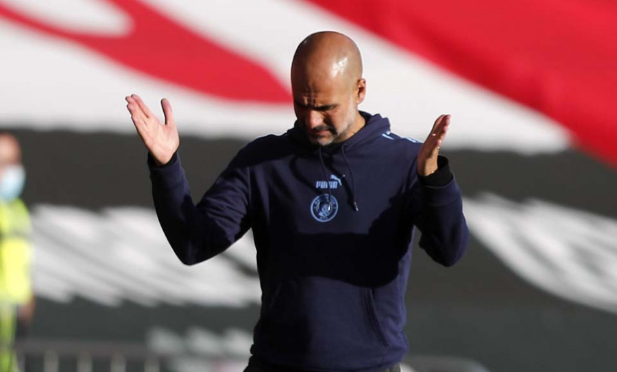 Guardiola: “Si hay un equipo que pueda darle la vuelta es el Real Madrid”