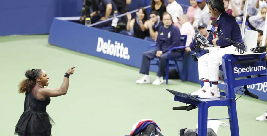 Osaka gana su primer Grand Slam a costa de una desquiciada Serena Williams