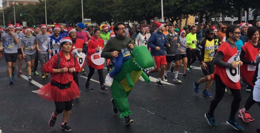 La XII San Silvestre Coruña vuelve como carrera presencial tras la pandemia