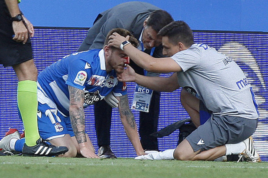 Caballo se rompió la nariz ante el Oviedo