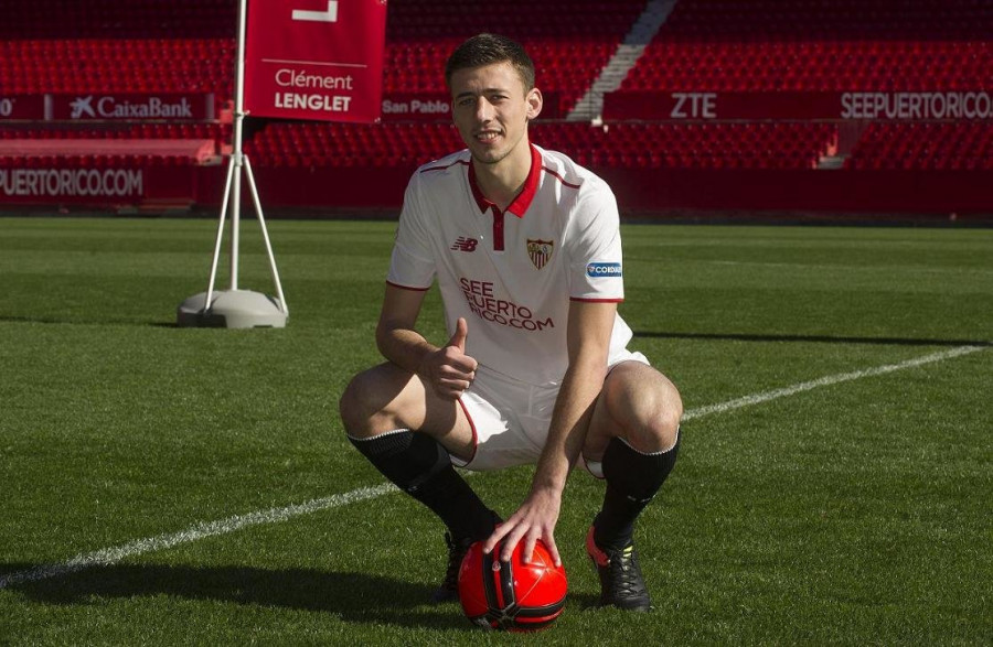 Clément Lenglet llega al Sevilla "impaciente por jugar"