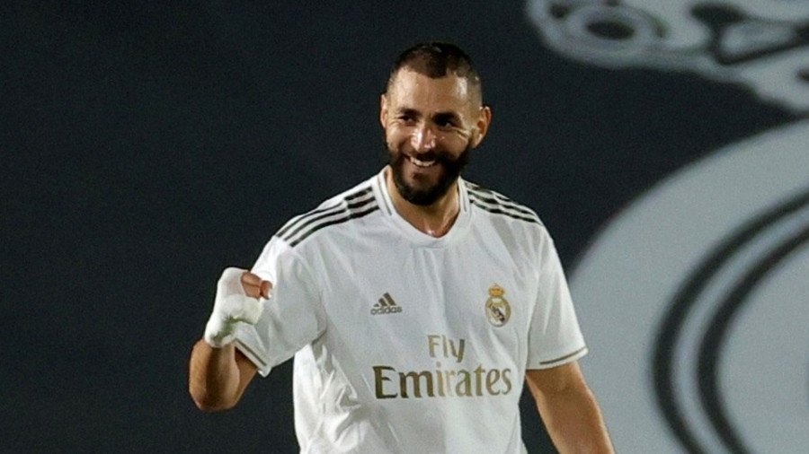 Benzema se toma a risa los elogios de Le Graet