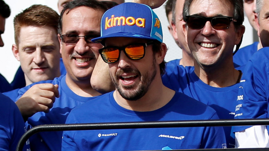 Alonso se volvió a subir a un prototipo en Bahrein