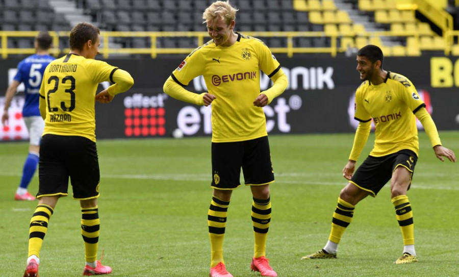 El Dortmund, arrollador