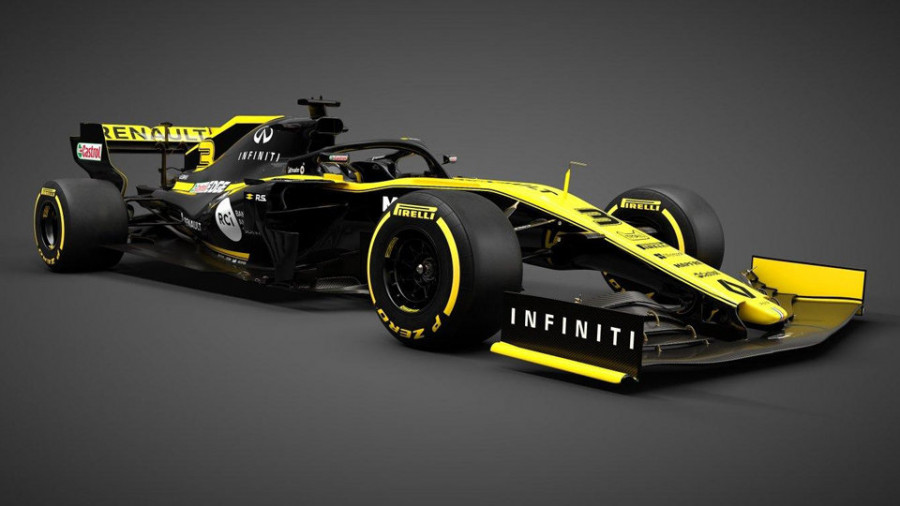 Renault presenta el R.S.19  de Ricciardo y Hulkenberg