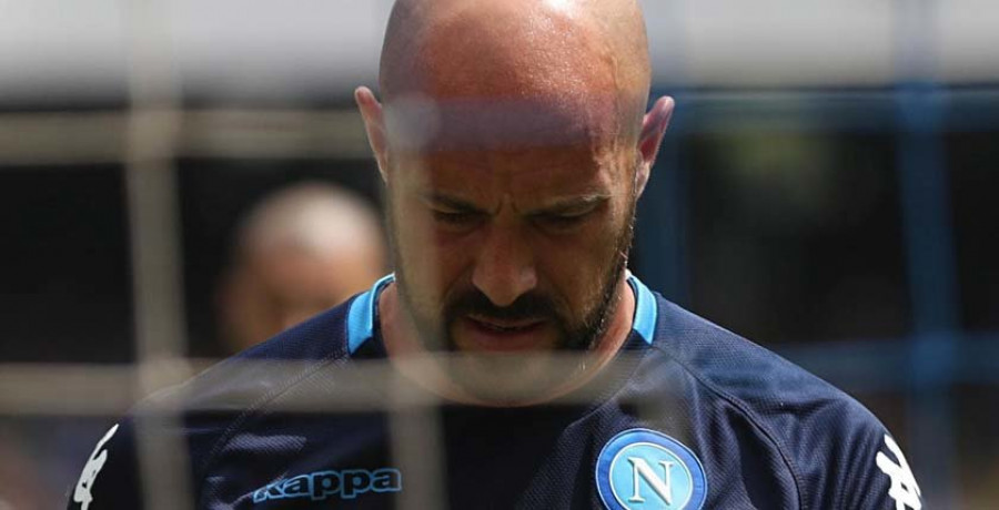 Pepe Reina, premiado como mejor portero de la Serie A italiana