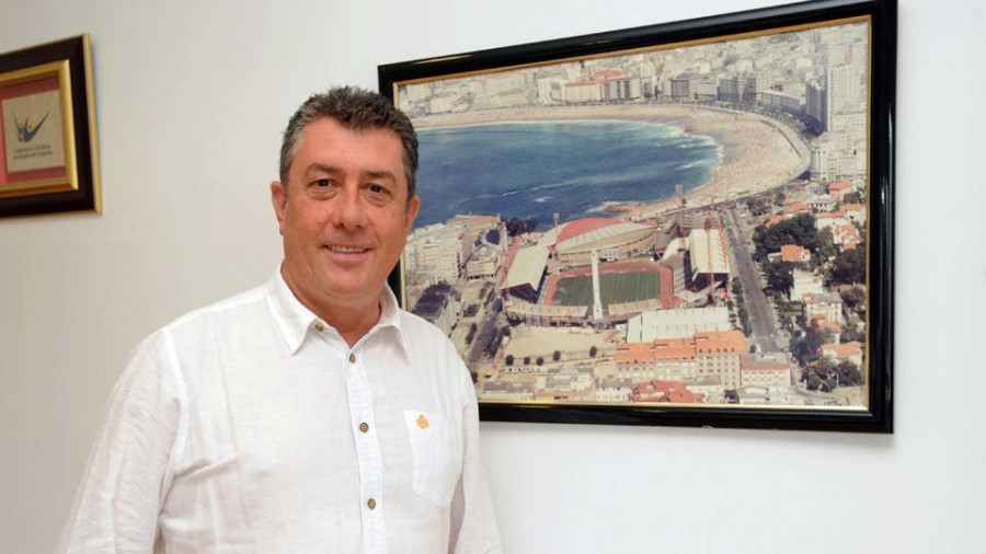 Juan Ignacio Borrego: “Vamos a poner en el siglo XXI al deporte coruñés”