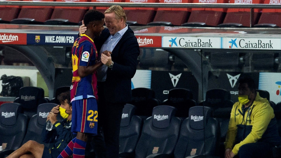 El Sevilla pone a prueba la alegría del Barça de Koeman