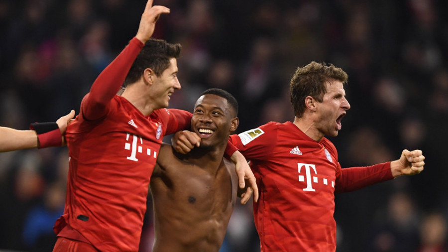 El Bayern golea al Dortmund con doblete de Lewandowski
