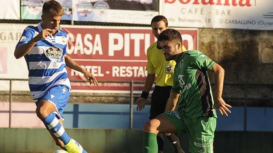 El Fabril se atasca en Espiñedo ante un combativo Arenteiro