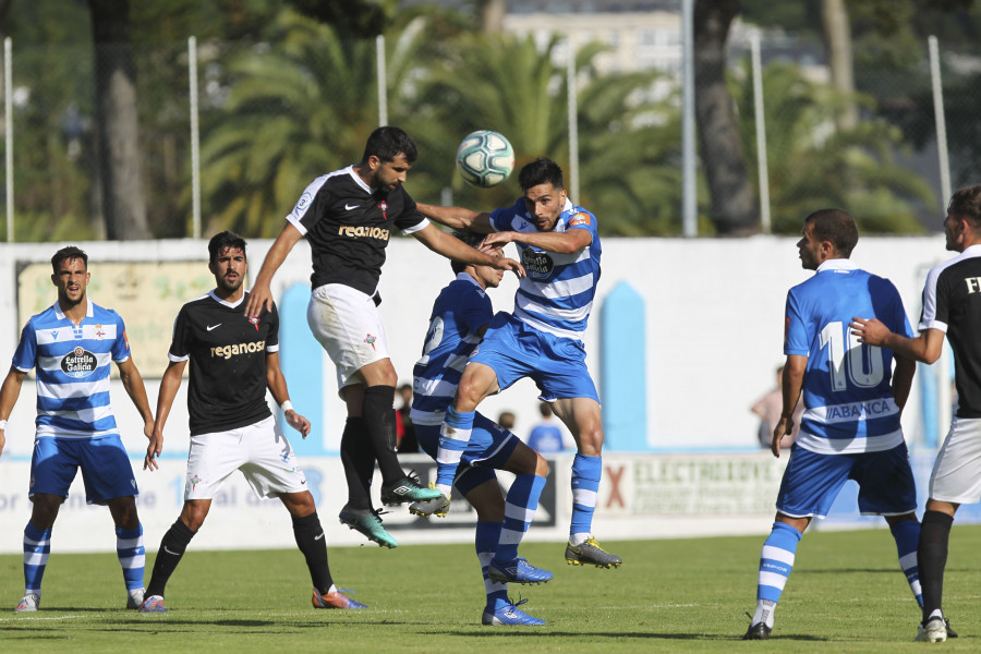 El Deportivo se atasca en Viveiro ante el Racing de Ferrol (1-1)