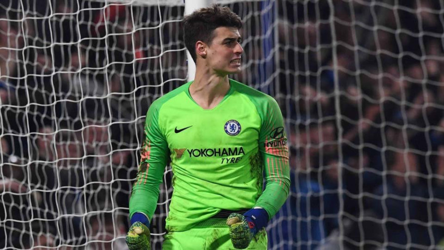 El Chelsea sanciona a Kepa sin una semana de sueldo