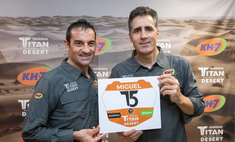 Indurain y Gómez Noya pedalearon contra el virus