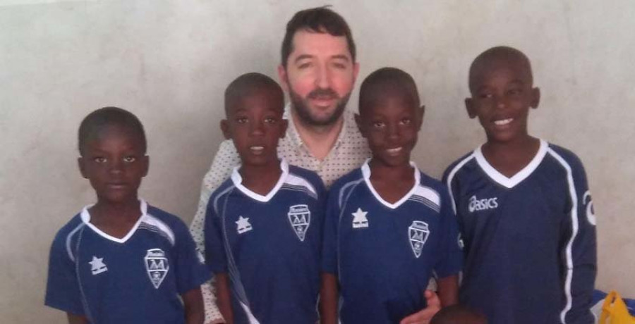 Colaboración del Atlético Coruña con  dos escuelas de Senegal
