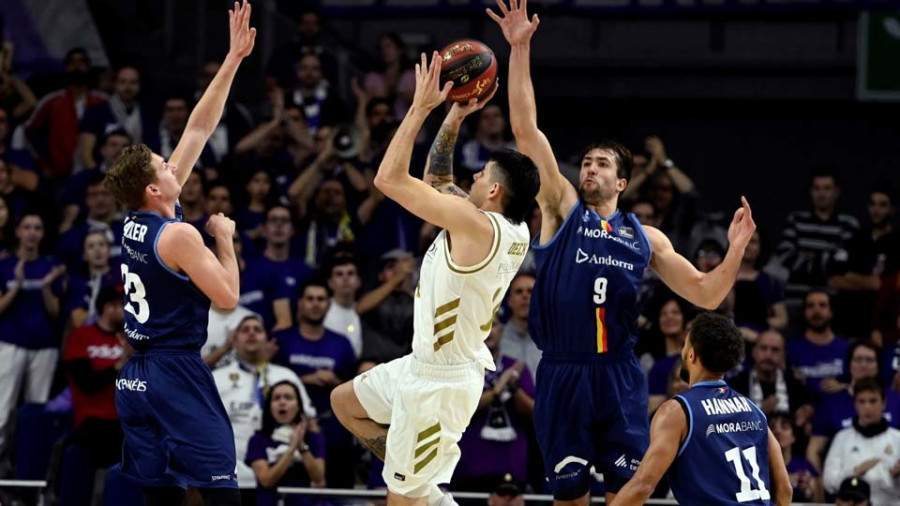 El Real Madrid destroza  a un Andorra irreconocible