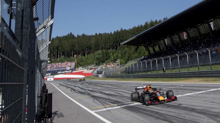 Verstappen repite en el Red Bull Ring