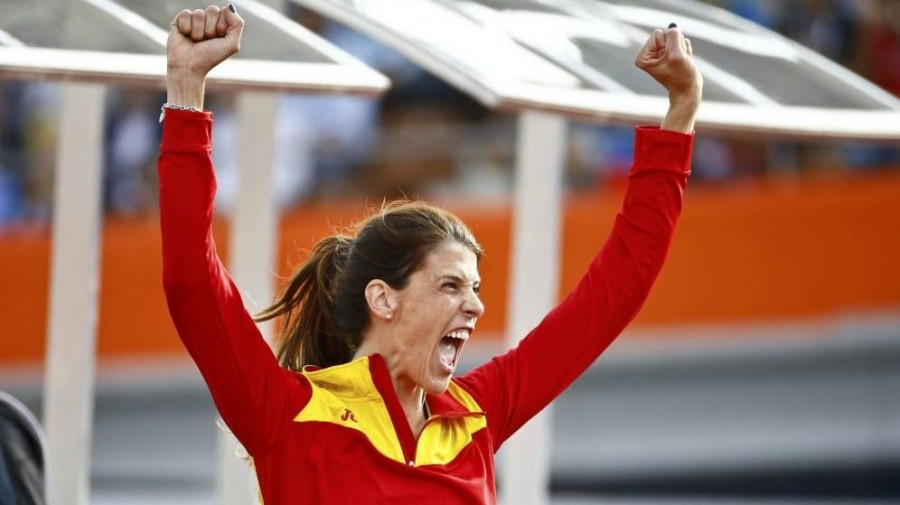 Ruth Beitia accede a su sexta final de altura