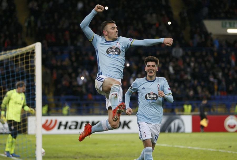 El Celta vence al Krasnodar (2-1)