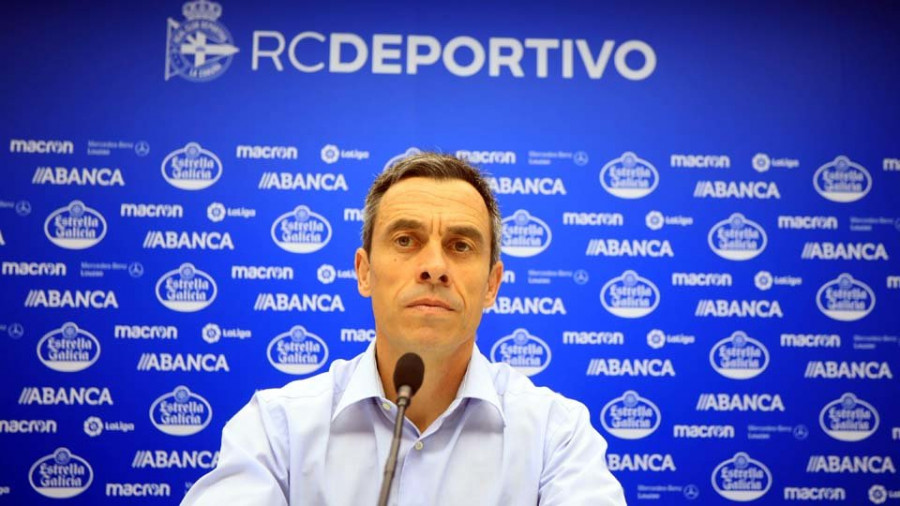 El Deportivo rescinde el contrato de Del Pozo como director deportivo