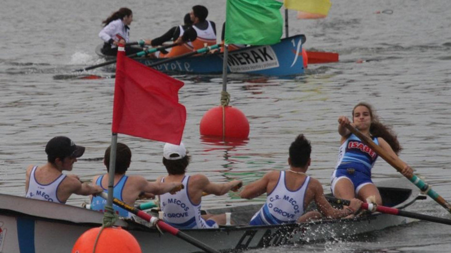 Anulado el Trofeo de Viveiro de bateles por  los fuertes vientos