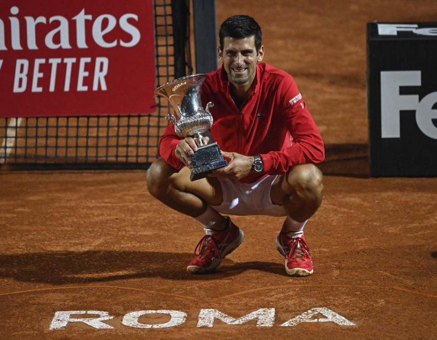 Quinta conquista para Djokovic en el Foro Itálico