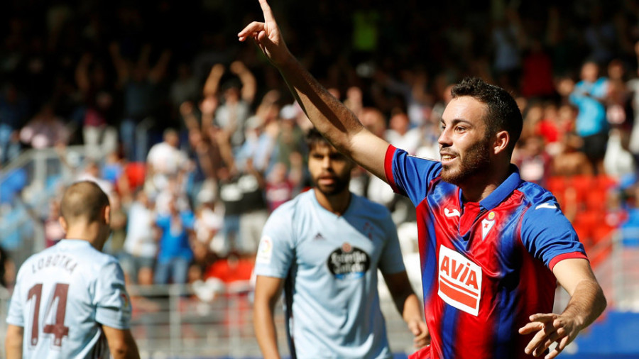 El Eibar pone el fútbol y los goles ante el Celta