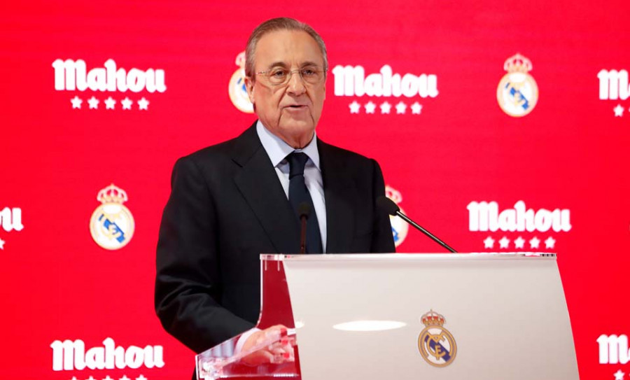 Florentino Pérez: "En enero tendremos noticias de Mbappé"