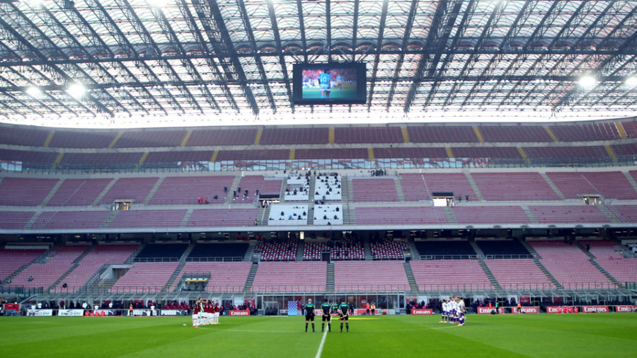 Una jornada en el Calcio dedicada a la memoria de Diego Maradona