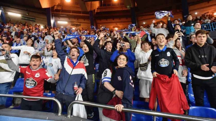 Riazor asistirá hoy a la mejor entrada de la temporada