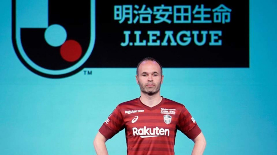 Iniesta ya es el primer capitán del Vissel Kobe