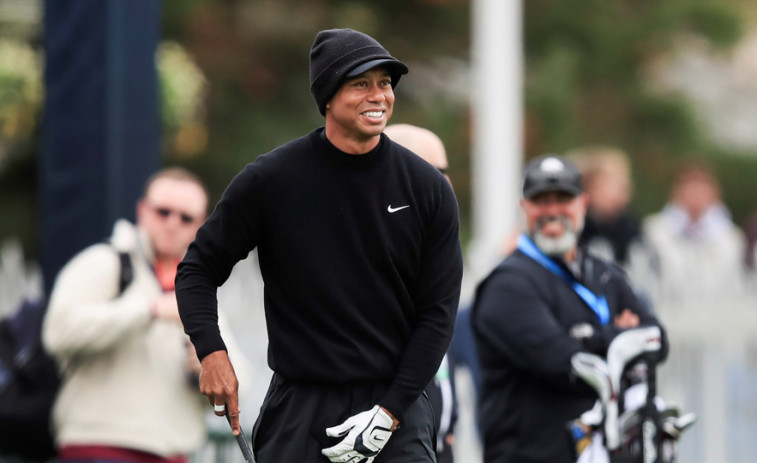 Tiger Woods trabaja para volver al golf, afirma el capitán de Estados Unidos