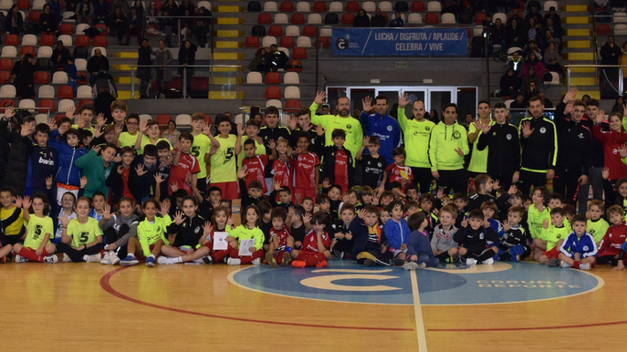 El 5 Coruña obtiene un nuevo éxito en esta iniciativa deportiva de base
