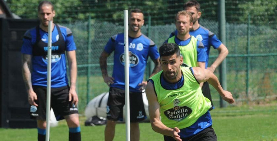 Despedida con los canteranos Quique Fornos y Mujaid y  sin Rubén