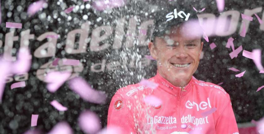 Chris Froome hace historia en Roma con  el asterisco del dopaje