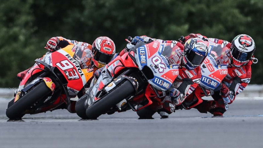 Brno: escenario Honda, pero superioridad de Ducati