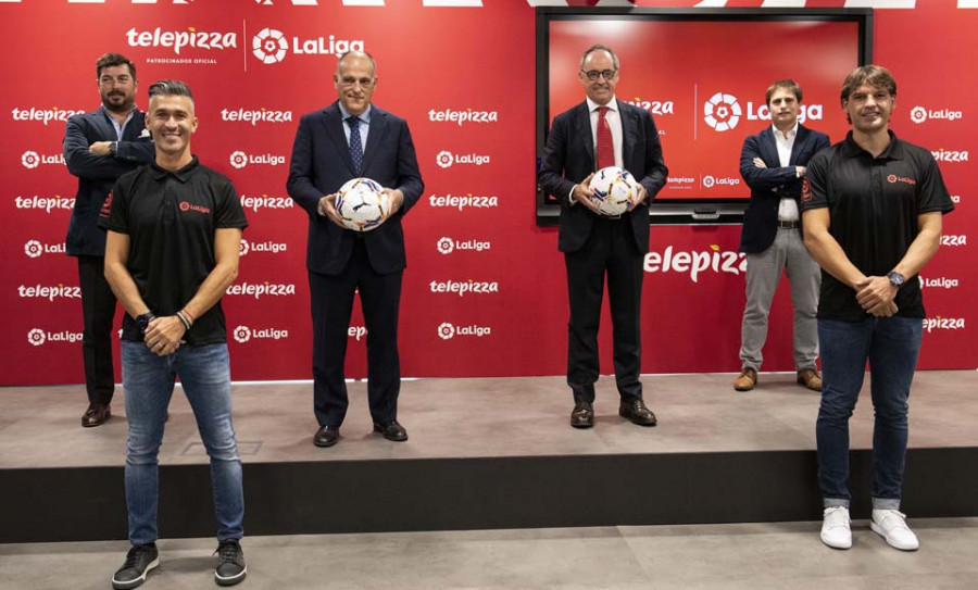 Tebas: “Seguro que acaba habiendo partidos los lunes y los viernes”