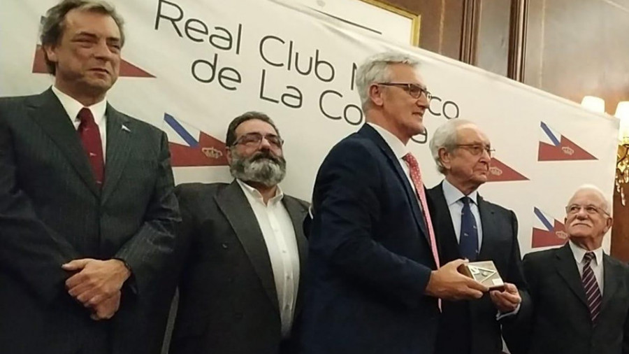 El Náutico reconoce a Miguel Fernández Vasco como el mejor de 2019