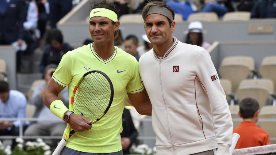 Federer dice que su relación con Nadal es ejemplo que va "más allá" del tenis