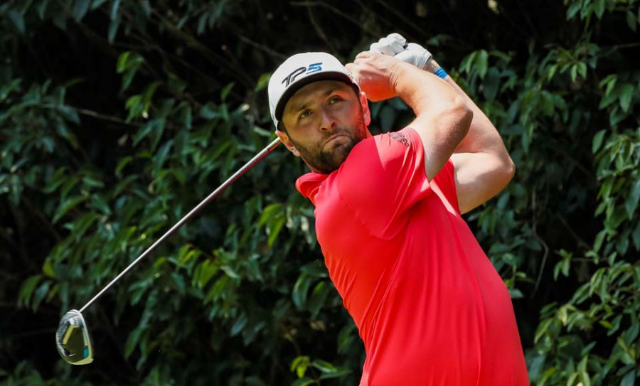 Jon Rahm sueña con un cumpleaños vistiendo  la chaqueta verde