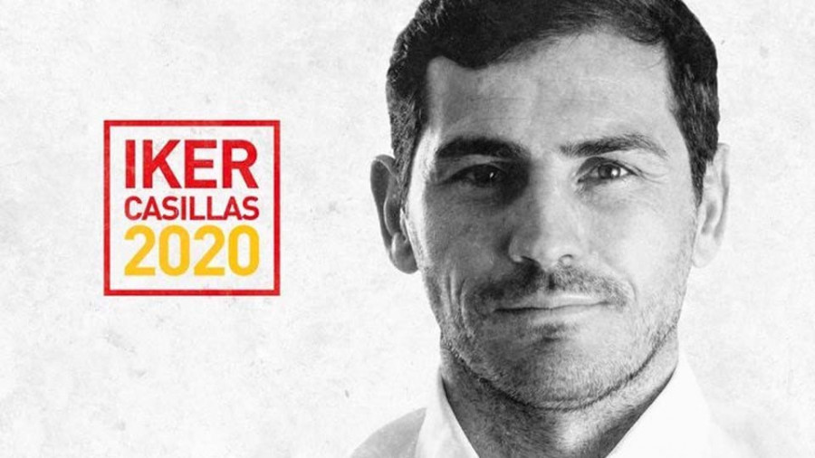 Iker Casillas confirma su candidatura a la presidencia