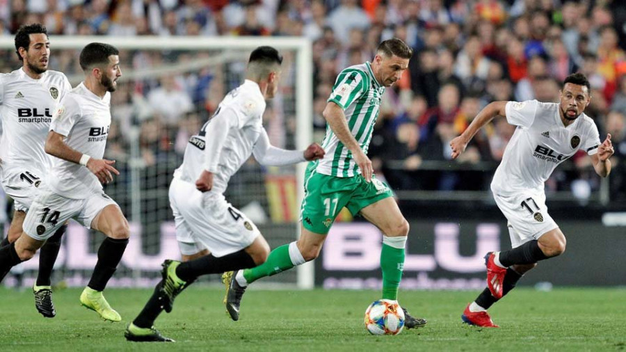 El Betis se queda sin su final